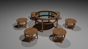 Table and chairs