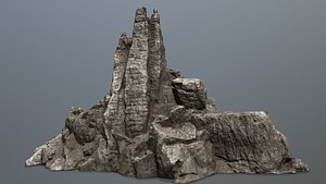 rock 3D model