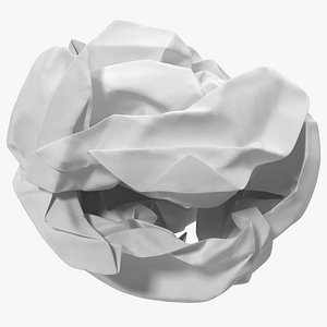 Crumpled Paper Ball