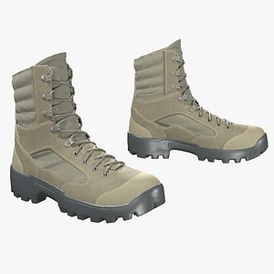 3D model Hybrid Assault Boots