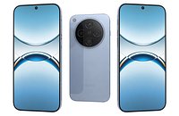 Oppo Find X8 Chasing Wind Blue Low Poly
