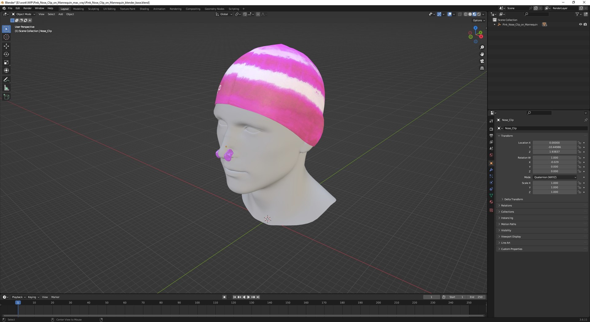 3D Pink Nose Clip on Mannequin https://p.turbosquid.com/ts-thumb/tI/MlJrgU/gQ/pink_nose_clip_on_mannequin_1001/jpg/1743037498/1920x1080/fit_q87/f90047a55d277919a5ea083e596a5204c20f9370/pink_nose_clip_on_mannequin_1001.jpg