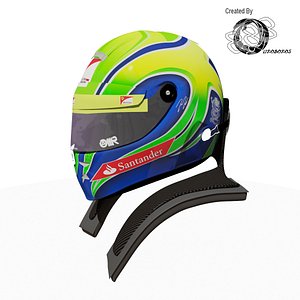Felipe Massa 2012 Helmet