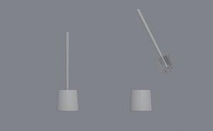 3D Toilet Brush model