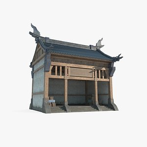 Asian Ancient Architecture Freight Yard