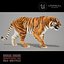 Bengal Tiger Animated UNREAL project   Maya base rig