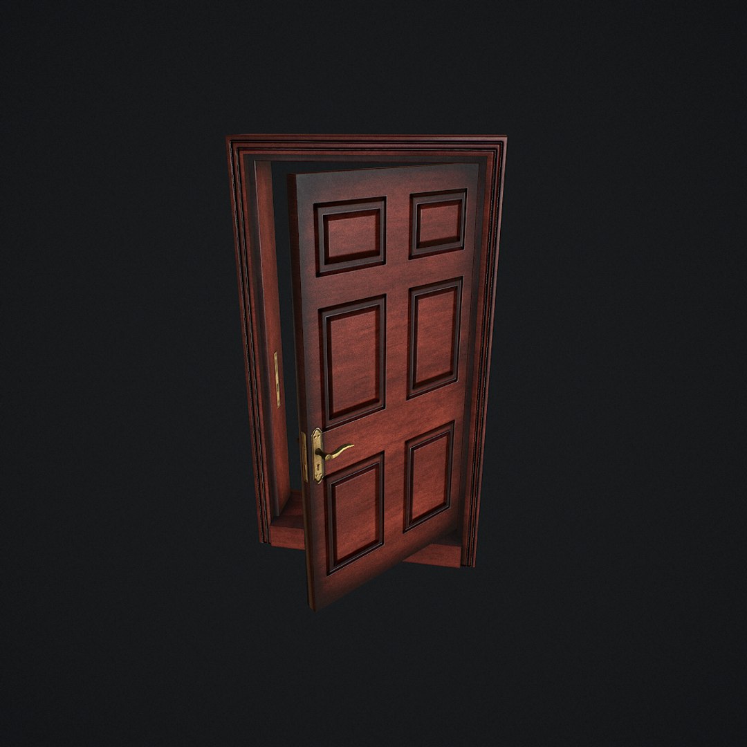 3d Model Door Pbr