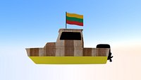 Lithuania Fishing Boat