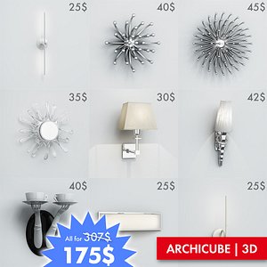 ac wall lights set max