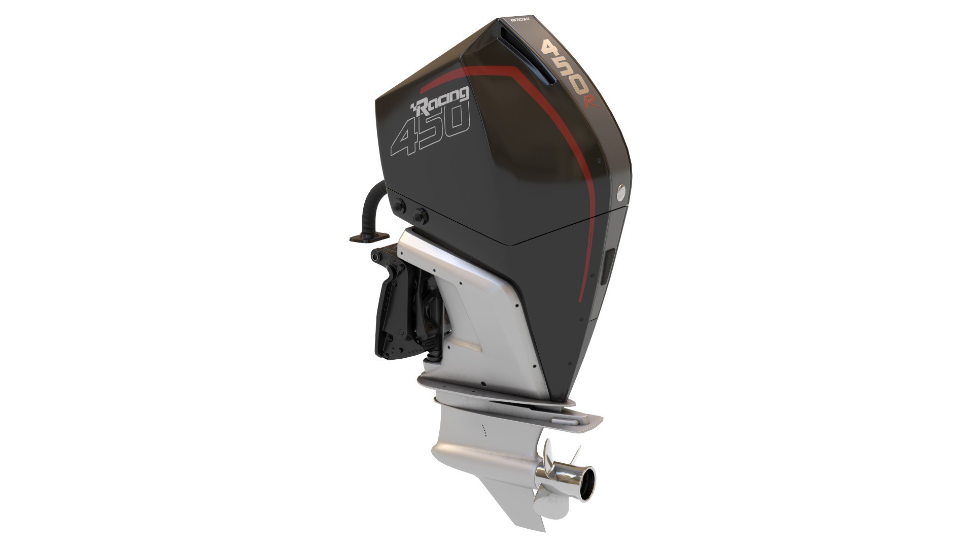 3D Outboard Motor 450HP Model - TurboSquid 2306099