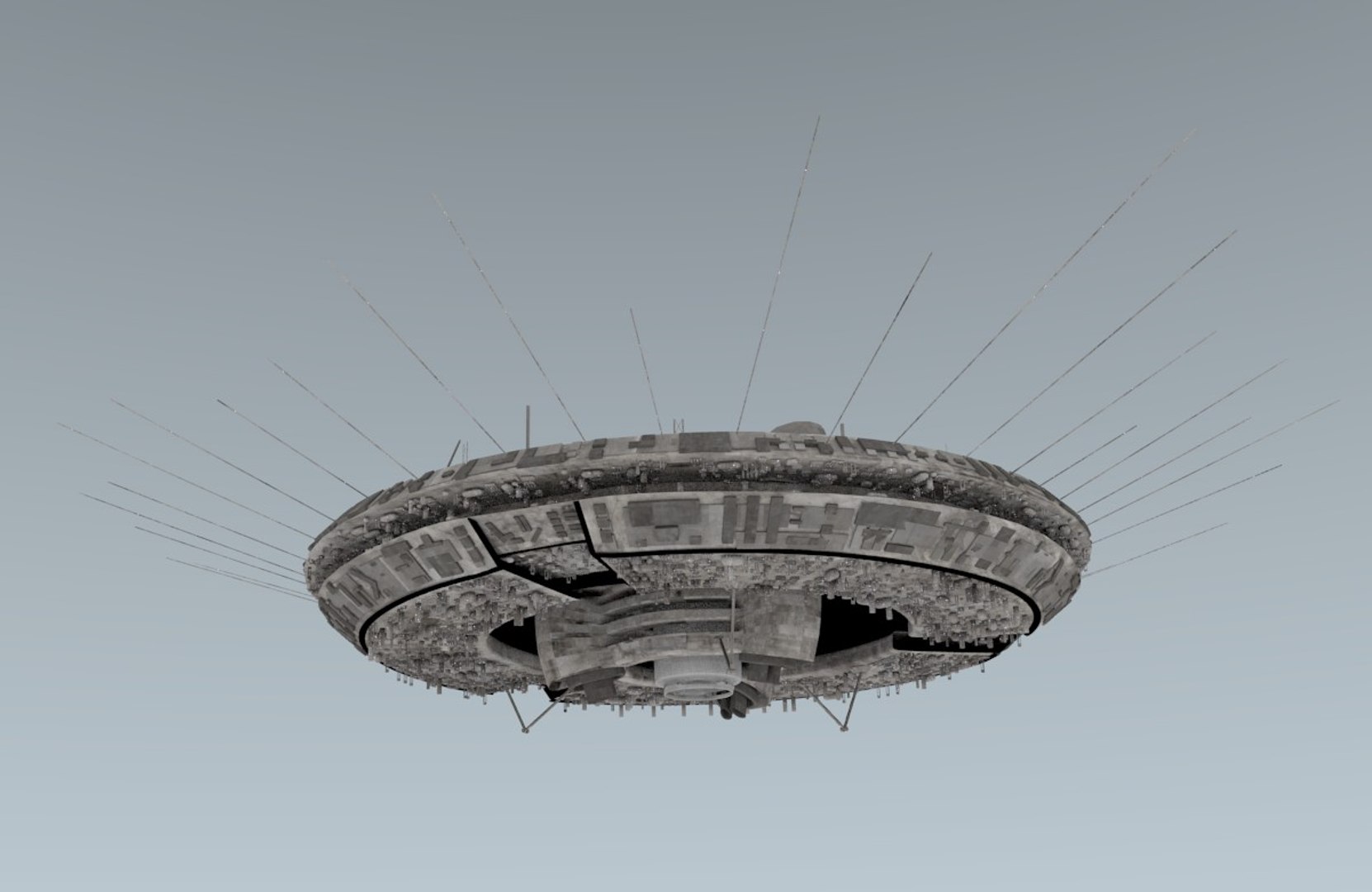 3d Mothership Huge