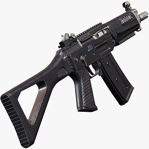 Sig Sg-552 Commando - PBR Game Ready