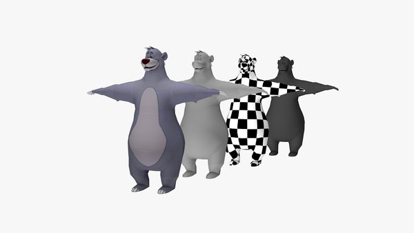 3D Baloo model - TurboSquid 1847408