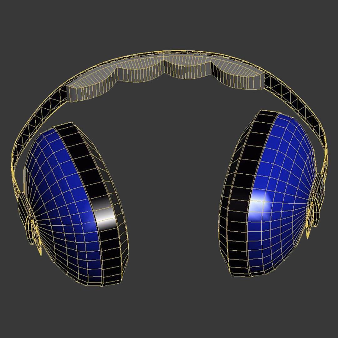 Ear Defenders 3d Max