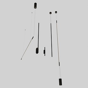 3D Lightinova Tube Slim lamp collection model