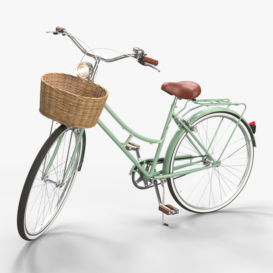 Vintage Lady Bike Rig 3D Model - TurboSquid 2367954
