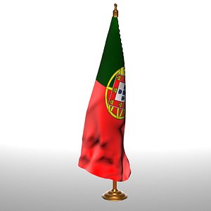 3D PORTUGAL  table flag t