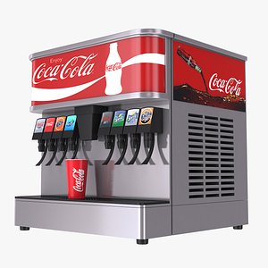 3D Soda Fountain Dispenser