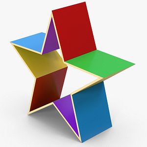 Coloured Star Shape Toy