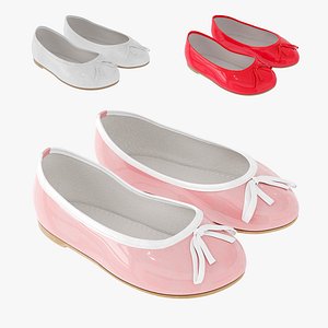 3D Shoes for a girl 5 years old model