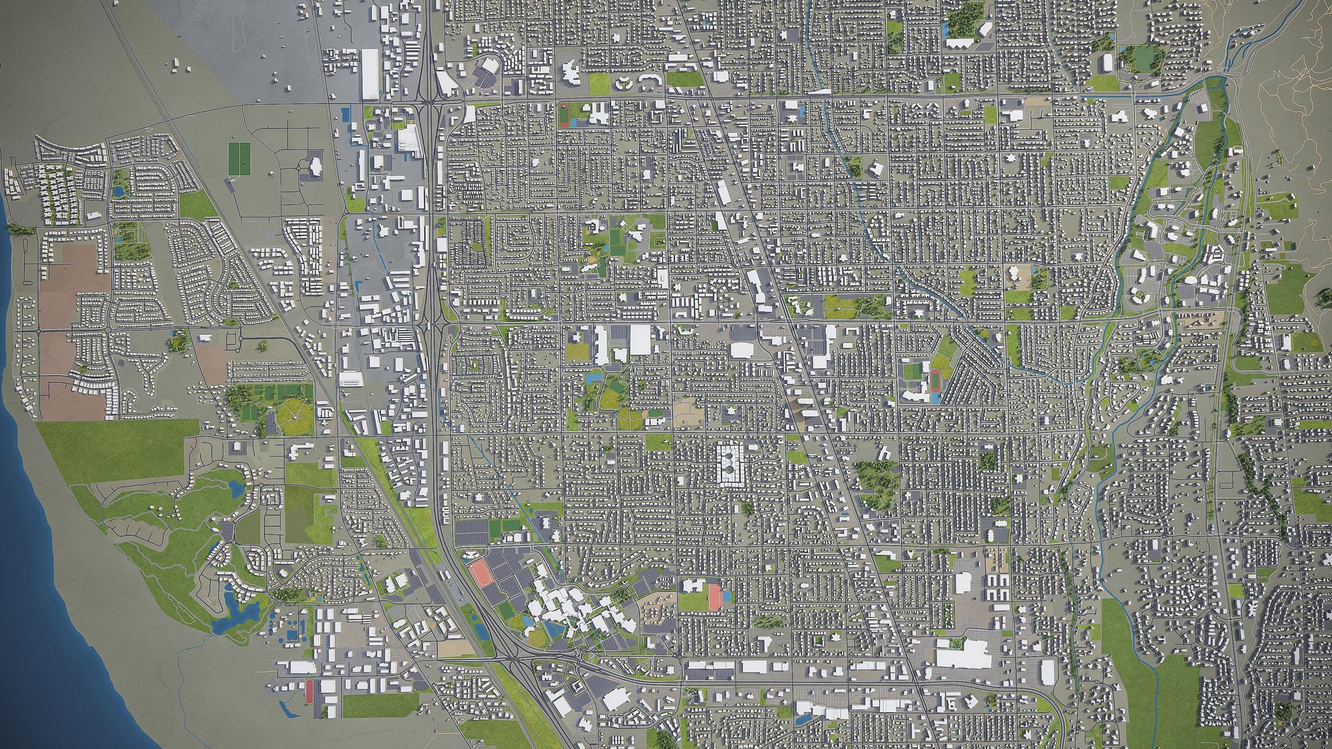 3D orem surrounding - model - TurboSquid 1559479