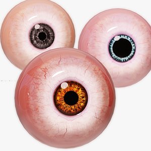 Eyes with Pupil dilation animation