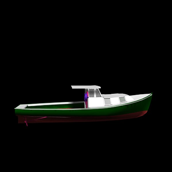 3ds max lobster boat