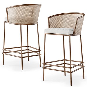 Wooden bar stool BW45