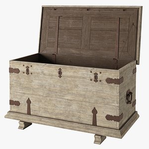 3D Schwung design wooden wall cabinet model