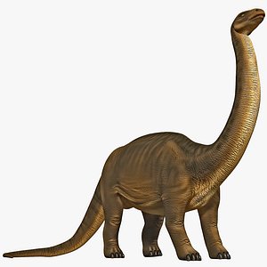 Brontosaurus Rigged