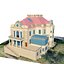 villa building 3D model