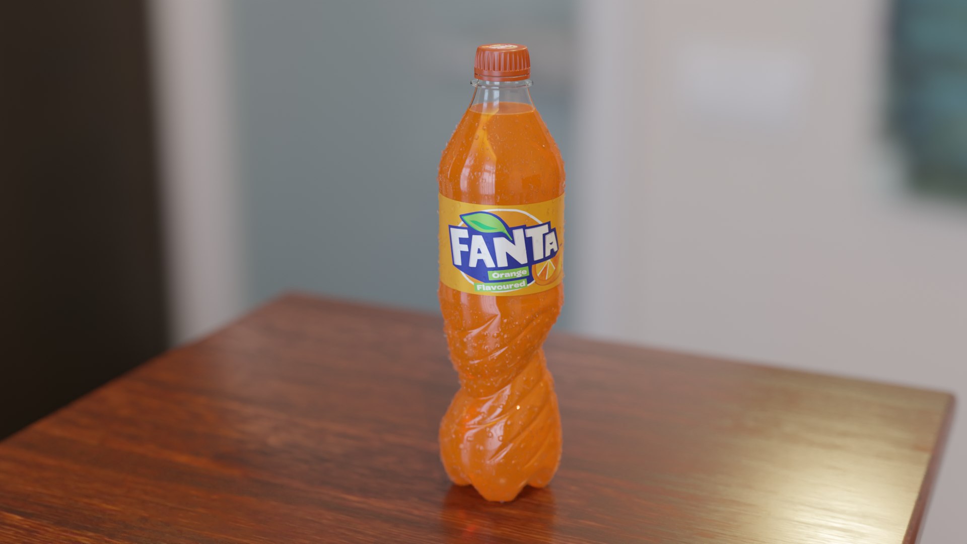 3D Fanta Bottle - TurboSquid 2428339