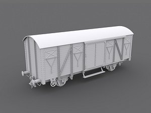 Wagon couvert SNCF