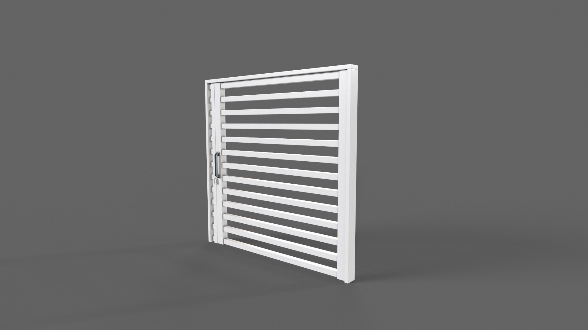 3D PBR Gate B4 Model - TurboSquid 2356935