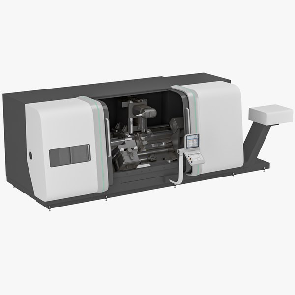 3D milling machine model - TurboSquid 1333706