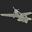 curtiss p-40 warhawk fighter 3d max
