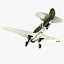curtiss p-40 warhawk fighter 3d max