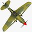 curtiss p-40 warhawk fighter 3d max