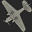 curtiss p-40 warhawk fighter 3d max