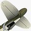 curtiss p-40 warhawk fighter 3d max