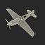 curtiss p-40 warhawk fighter 3d max