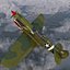 curtiss p-40 warhawk fighter 3d max