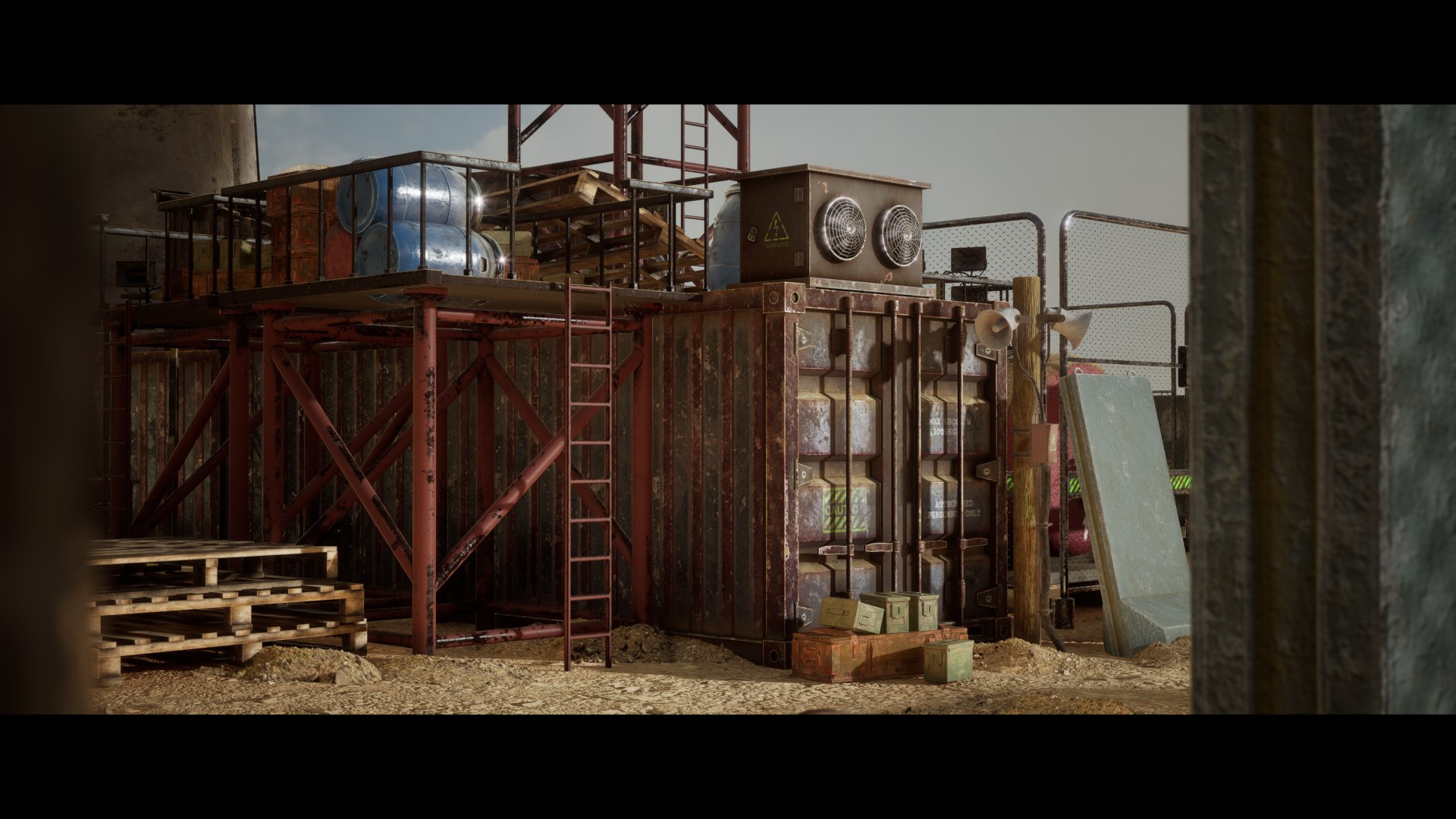 Military Base Model - TurboSquid 2261883