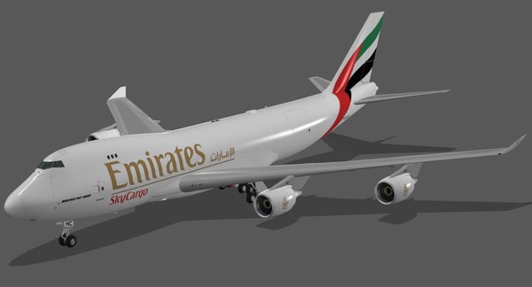 ボーイング747-400 Fエミレーツ航空SkyCargo3Dモデル - TurboSquid 984395