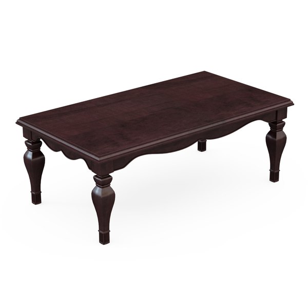 3d model of coffee table monreale principessa
