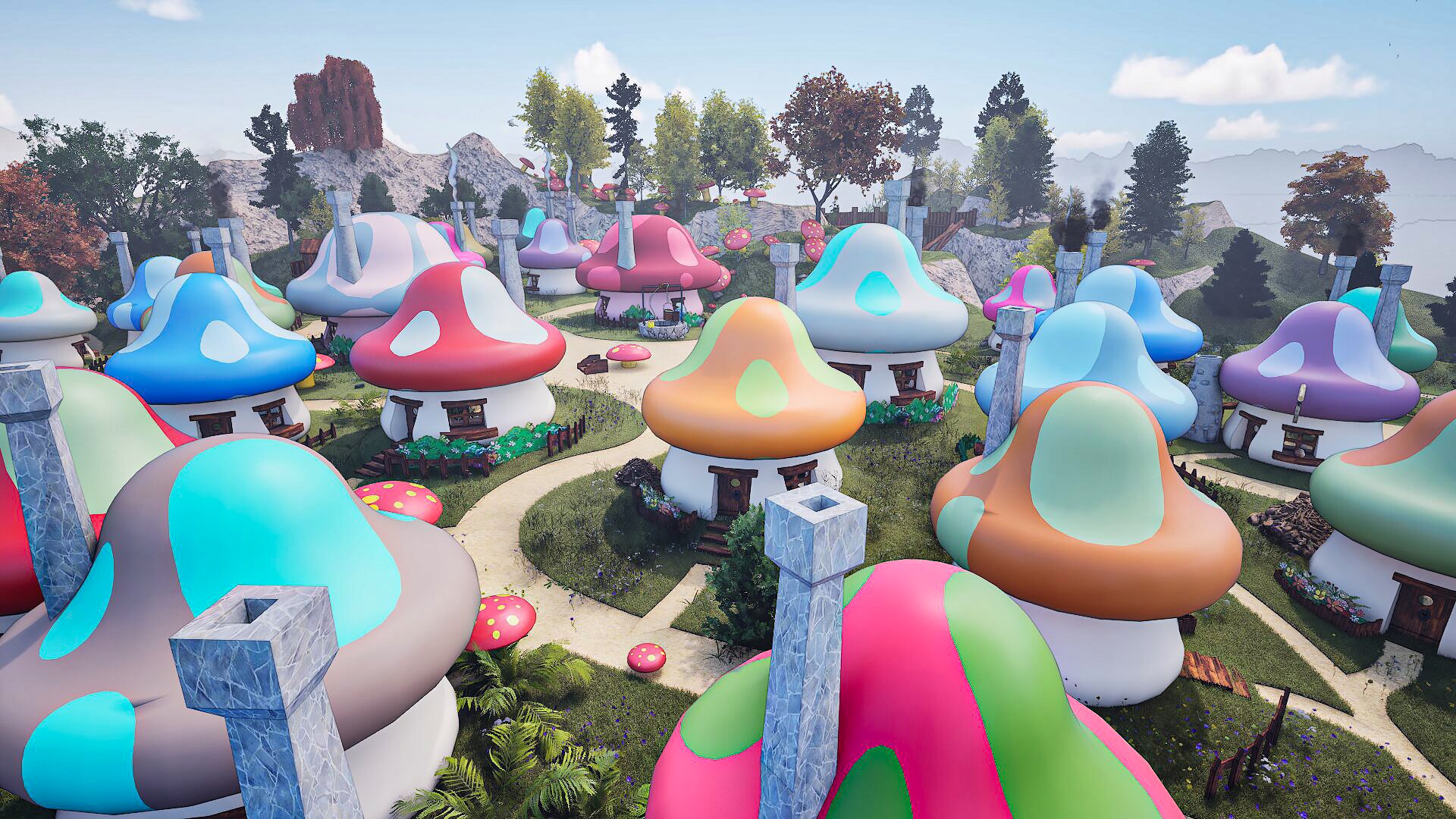3D model Mushroom Cartoon Village Assets Pack https://p.turbosquid.com/ts-thumb/tJ/KB98ol/zG/image1/jpg/1765645843/1920x1080/fit_q87/3f87d21f3804a6411064e5dcd59d98cbdd2f16d4/image1.jpg