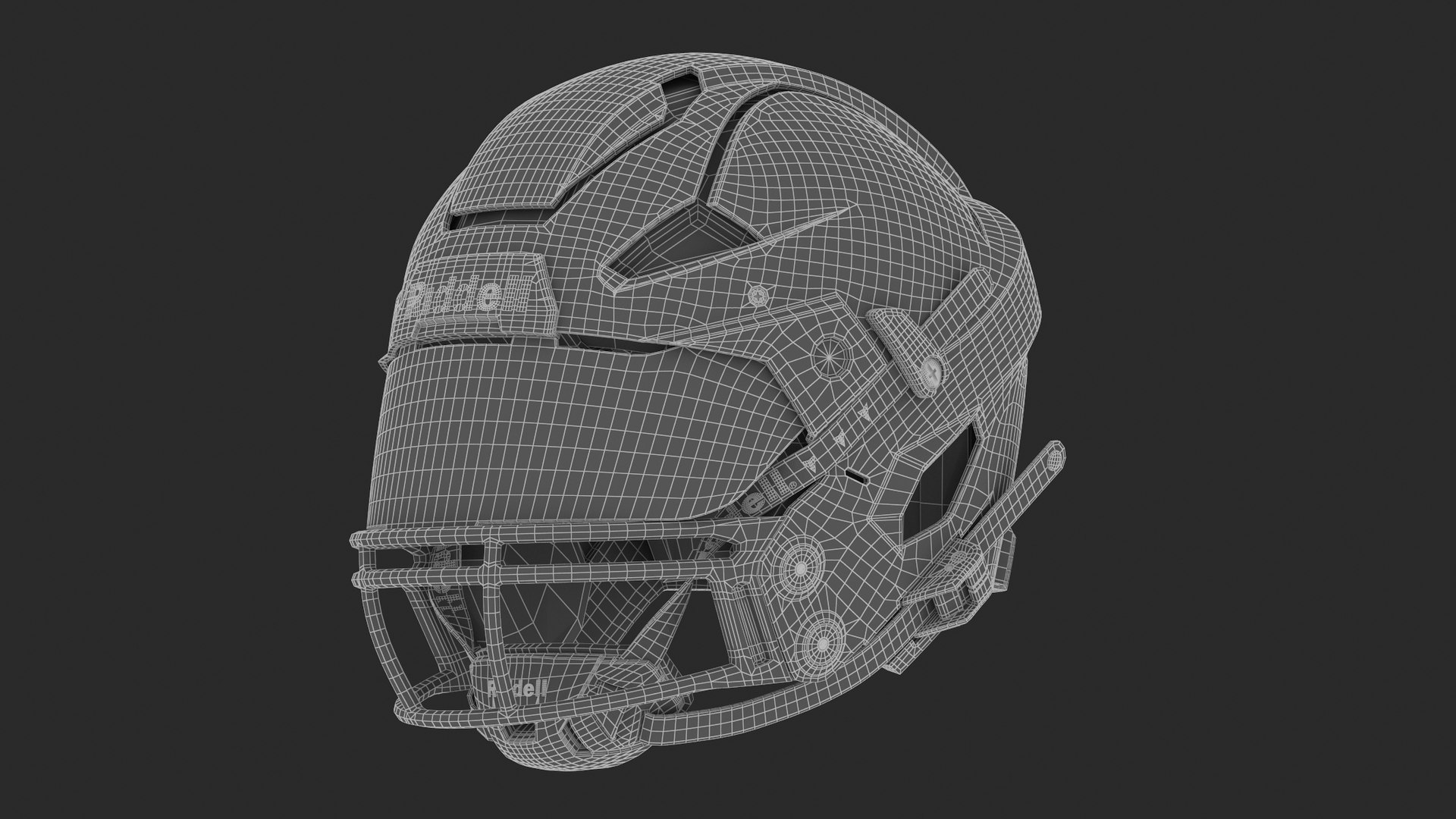 Riddell Axiom PBR Realistic model - TurboSquid 2053791