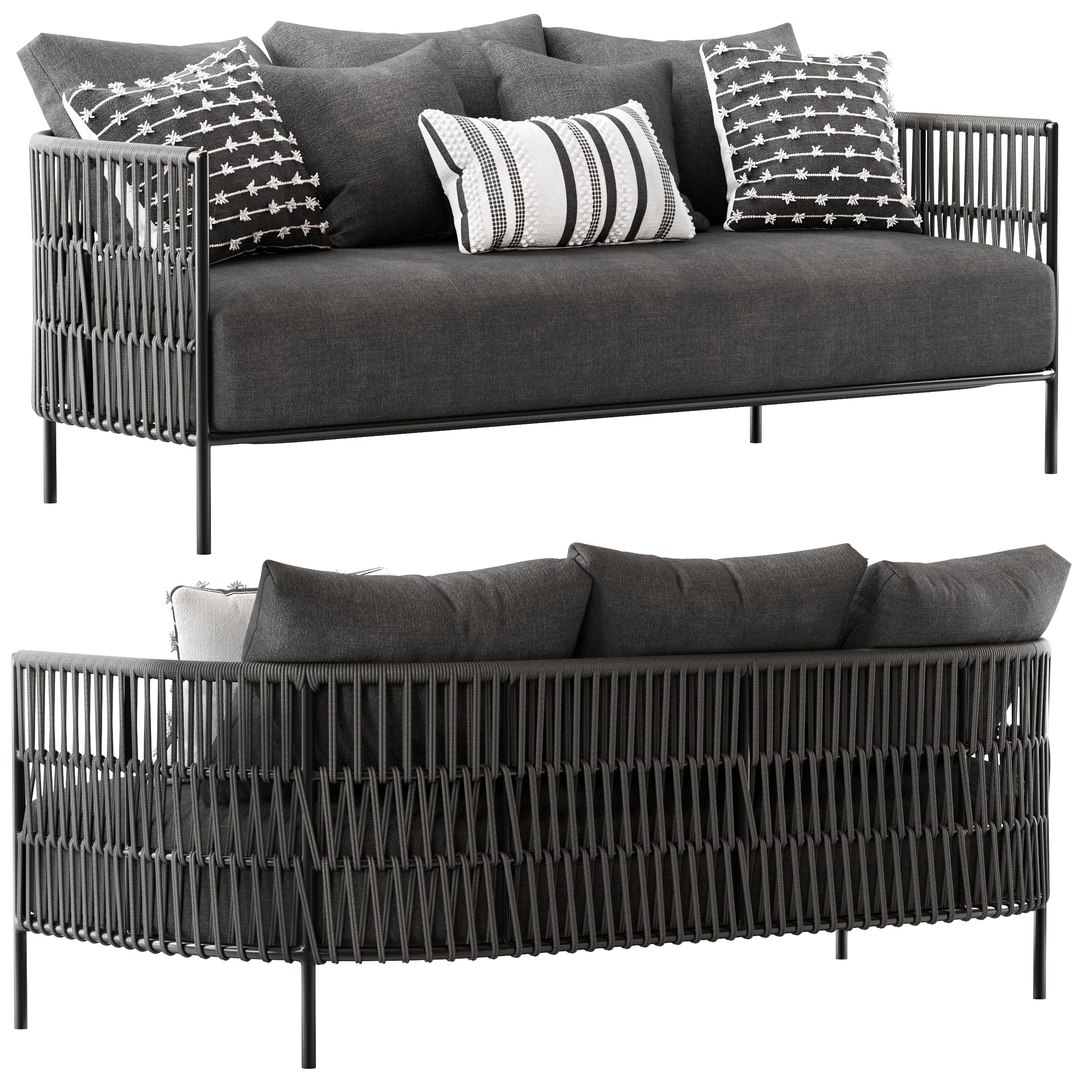 3D Freedom Quay Sofa model TurboSquid 2166098