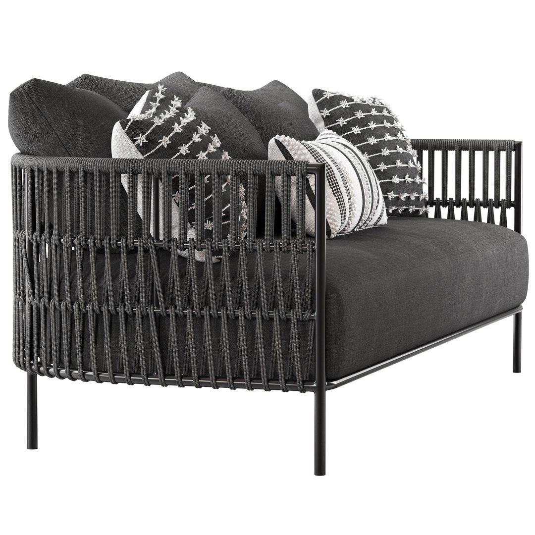 3D Freedom Quay Sofa model TurboSquid 2166098