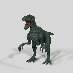 Dinosaurs Velociraptor Hybrid 3D model 3D model
